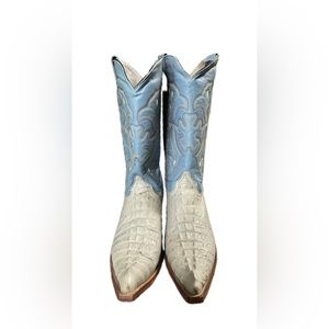 Oliverio Trotamundo Men's western crocodile boot